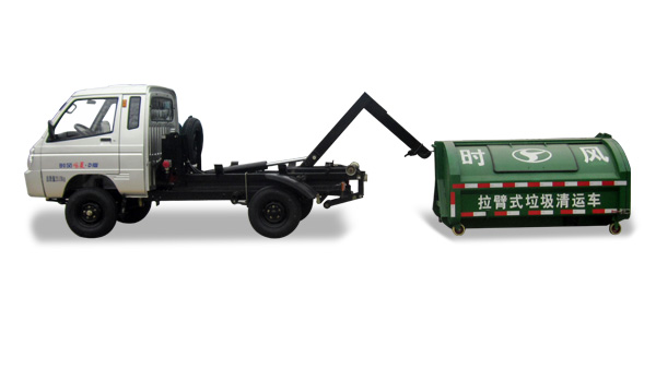 時風風菱D版單排純電動車廂可卸式垃圾車